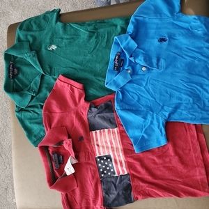 Lot of 3 Boys Polo shirts size XS (6)
